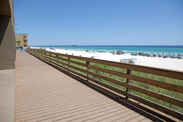 16819 Front Beach Rd Unit 2415, Panama City Beach, FL 32413 - balcony with view of water and beach