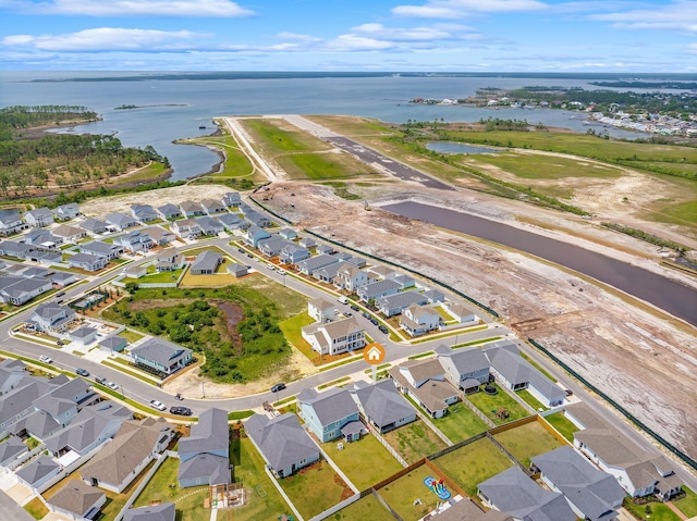 2108 Royal Tern St, Panama City, FL 32405 - bird's eye view with a residential view and a water view