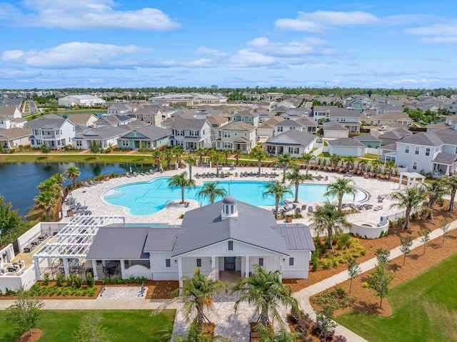 2108 Royal Tern St, Panama City, FL 32405 - drone / aerial view with a residential view