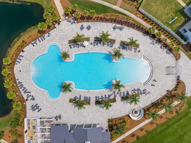 2108 Royal Tern St, Panama City, FL 32405 - bird's eye view with a water view