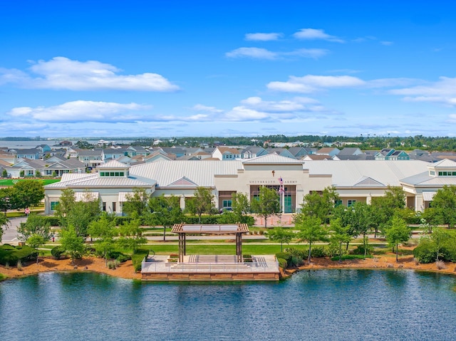 2108 Royal Tern St, Panama City, FL 32405 - aerial view with a residential view and a water view