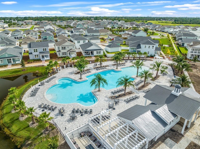 2108 Royal Tern St, Panama City, FL 32405 - aerial view with a residential view