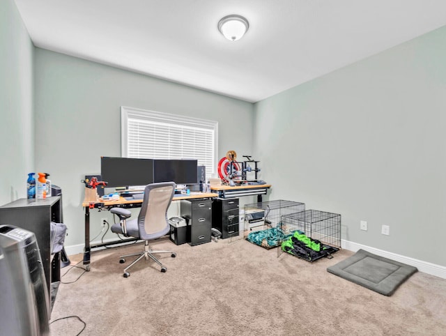 1516 Cadence Lp, Cantonment, FL 32533 - carpeted office space with baseboards