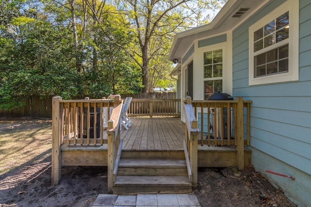 511 Oak Ave, Niceville, FL 32578 - view of deck