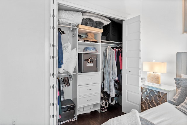view of closet