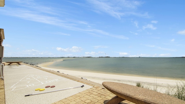 water view with nearby beach