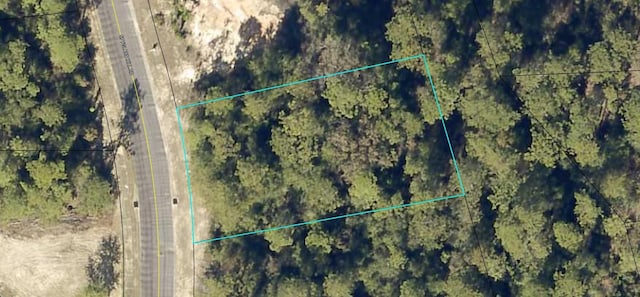 6609 Spyglass Hill Rd, Laurel Hill, FL 32567 - aerial overview of property's location with property boundaries highlighted