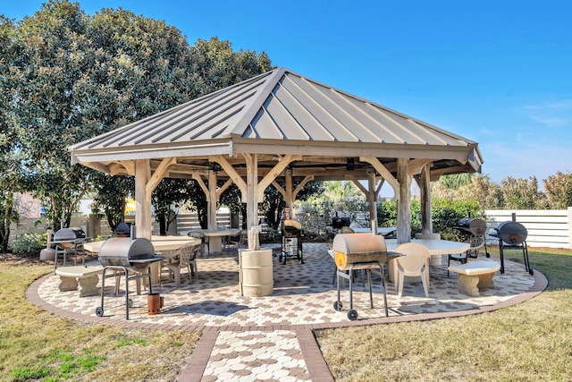 502 Gulf Shore Dr Unit 413, Destin, FL 32541 - view of community with a gazebo and a patio