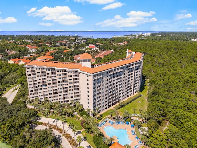 515 Topsl Beach Blvd # 106, Miramar Beach, FL 32550 - drone / aerial view with a water view