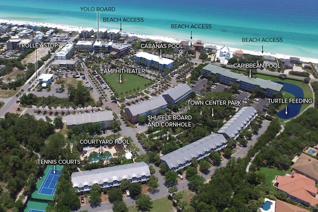 view of property location featuring expansive coastline