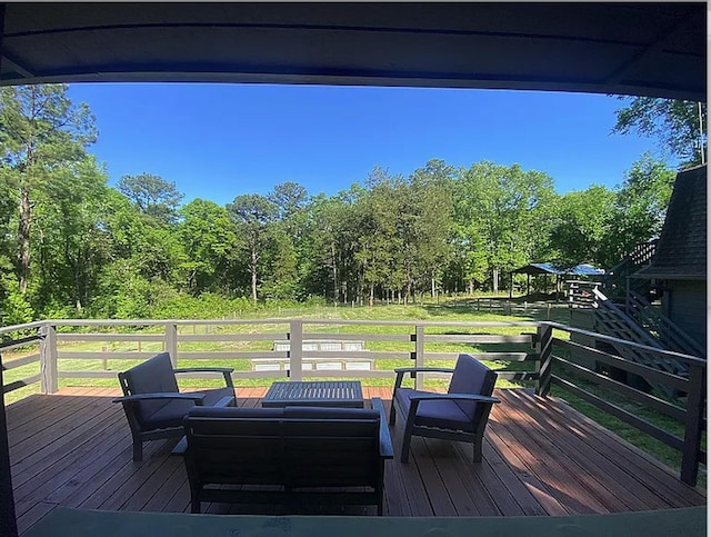 941 Walton Bridge Rd, Ponce De Leon, FL 32455 - deck with an outdoor hangout area