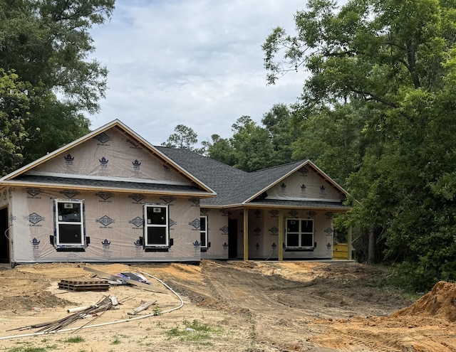 6636 Old River Rd, Road, Baker, FL 32531 - property in mid-construction with roof with shingles