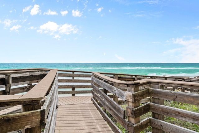 8294 E County Highway 30a Unit 1, Alys Beach, FL 32461 - view of property's community featuring view of water and beach