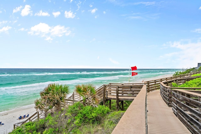 8294 E County Highway 30a Unit 1, Alys Beach, FL 32461 - water view with nearby beach