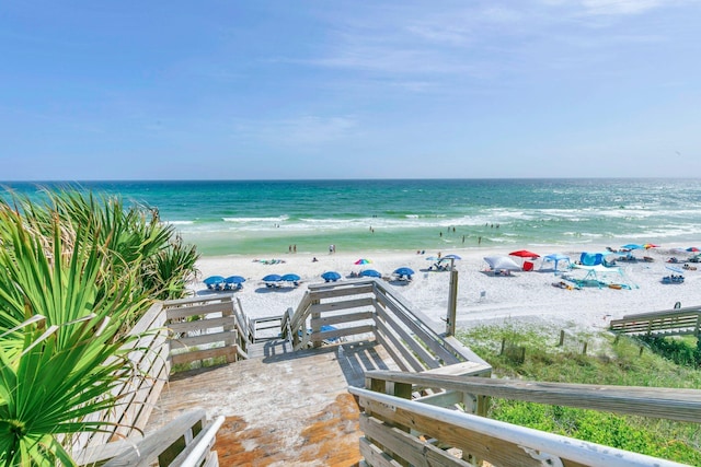 8294 E County Highway 30a Unit 1, Alys Beach, FL 32461 - water view featuring local beach