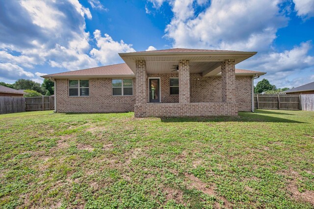 2354 Barberee Dr, Crestview, FL 32536 - rear view of property with brick siding