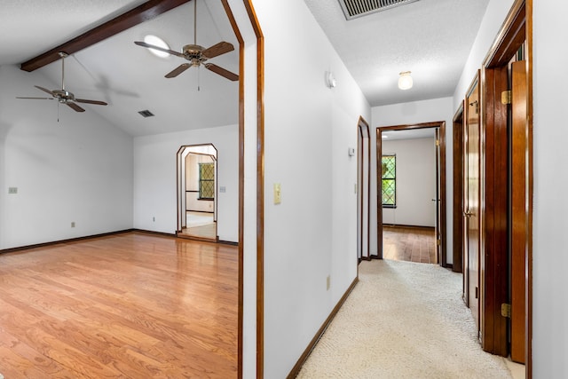 102 Bermuda Way, Niceville, FL 32578 - hallway featuring light wood-type flooring and baseboards