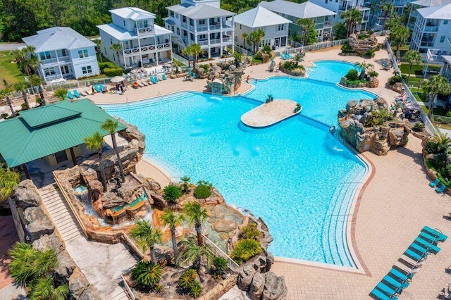 community pool featuring a patio