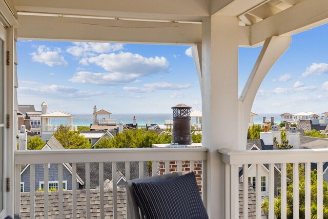 17 Compass Point Way, Watersound, FL 32461 - balcony with a water view