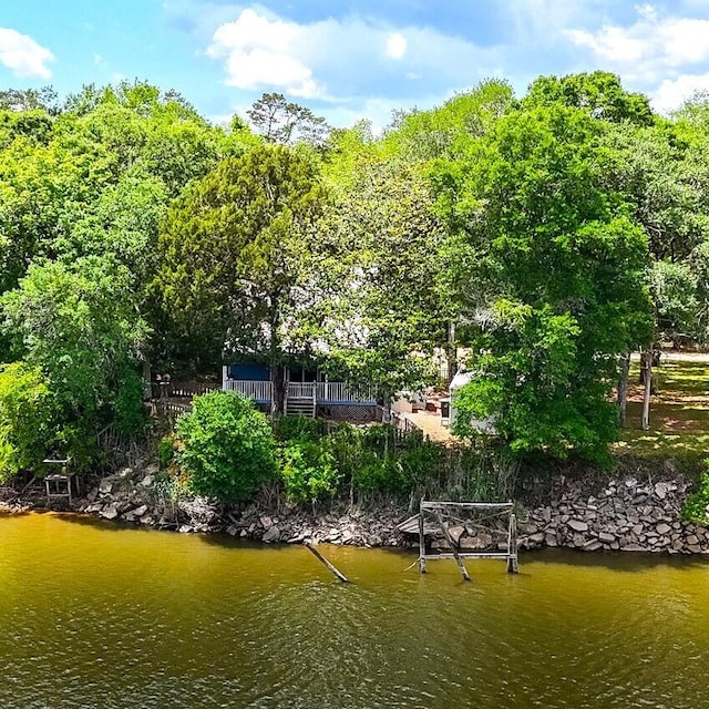439 Big Cedar Rd, Ponce De Leon, FL 32455 - view of property's community featuring a water view and a dock