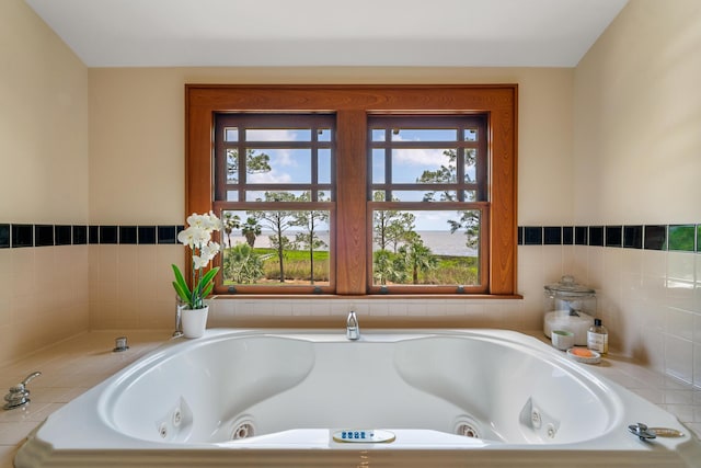 25 17th St, Apalachiacola, FL 32320 - full bathroom with a whirlpool tub