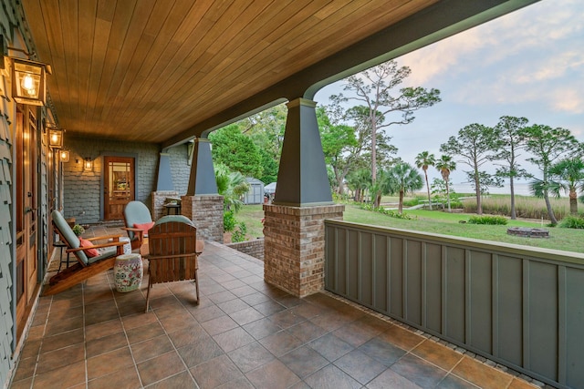 25 17th St, Apalachiacola, FL 32320 - view of patio / terrace