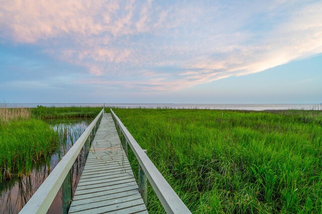 25 17th St, Apalachiacola, FL 32320 - dock area with a water view