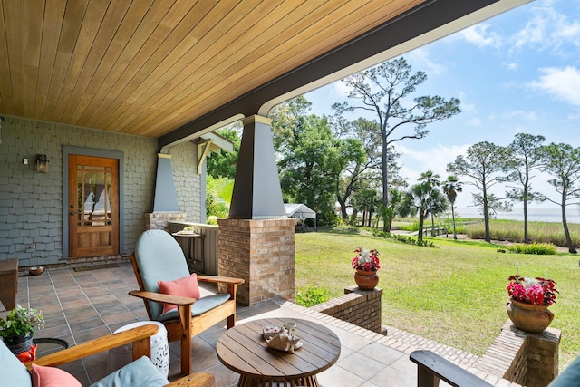 25 17th St, Apalachiacola, FL 32320 - view of patio / terrace