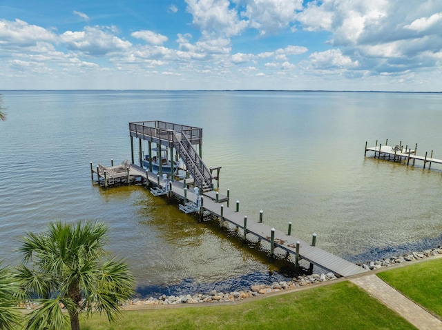 1341 Driftwood Point Rd, Santa Rosa Beach, FL 32459 - dock area with a water view