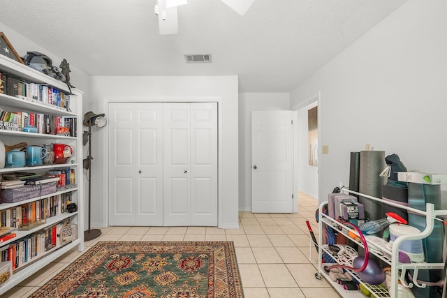 149 Kel Wen Cir, Destin, FL 32541 - game room featuring light tile patterned floors and a textured ceiling