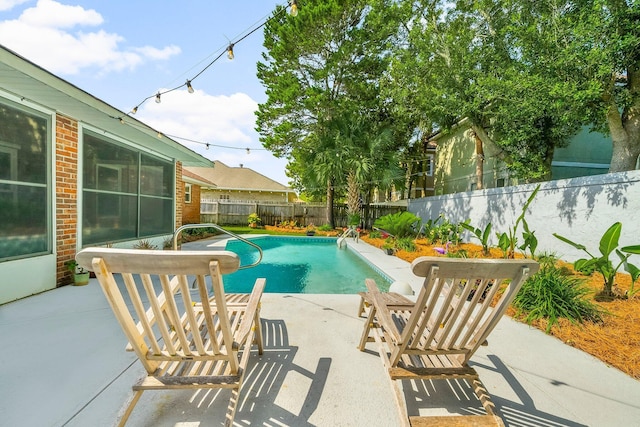 149 Kel Wen Cir, Destin, FL 32541 - view of pool with a patio and a fenced backyard