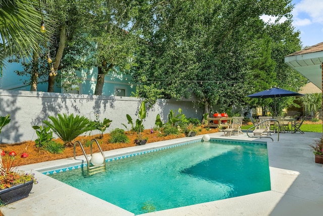 149 Kel Wen Cir, Destin, FL 32541 - view of pool featuring a patio and a fenced backyard