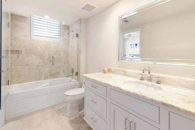 15400 Emerald Coast Pkwy Unit 301, Destin, FL 32541 - bathroom featuring toilet, bathing tub / shower combination, and vanity