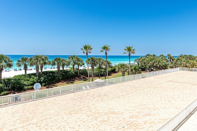 15400 Emerald Coast Pkwy Unit 301, Destin, FL 32541 - view of property's community featuring a water view and fence