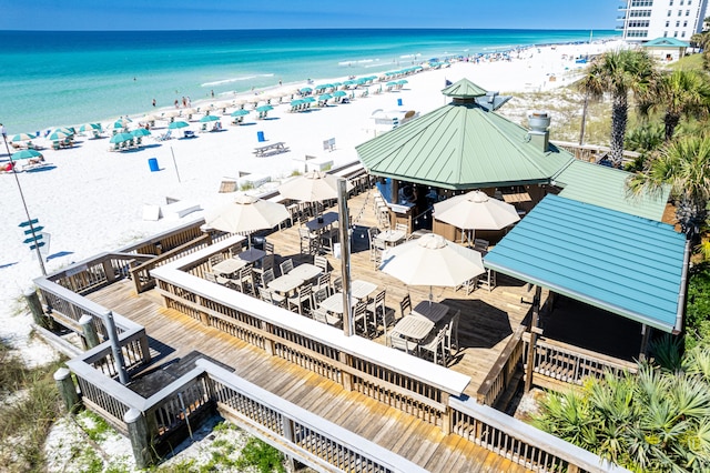 15400 Emerald Coast Pkwy Unit 301, Destin, FL 32541 - aerial view of unending shoreline