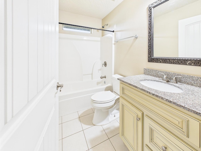 5261 Moore Loop, Crestview, FL 32536 - bathroom featuring vanity,  shower combination, and tile patterned flooring