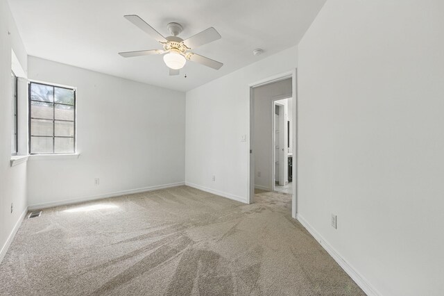 1405 Ariel Ln, Fort Walton Beach, FL 32547 - carpeted empty room with ceiling fan and baseboards