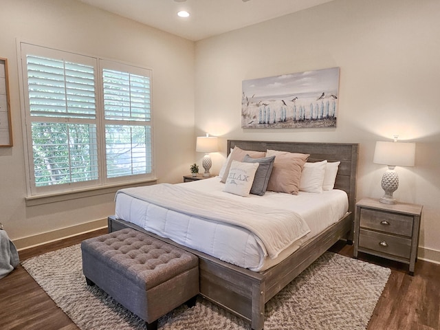 10 Gulfview Way, Santa Rosa Beach, FL 32459 - bedroom featuring wood finished floors, baseboards, and recessed lighting