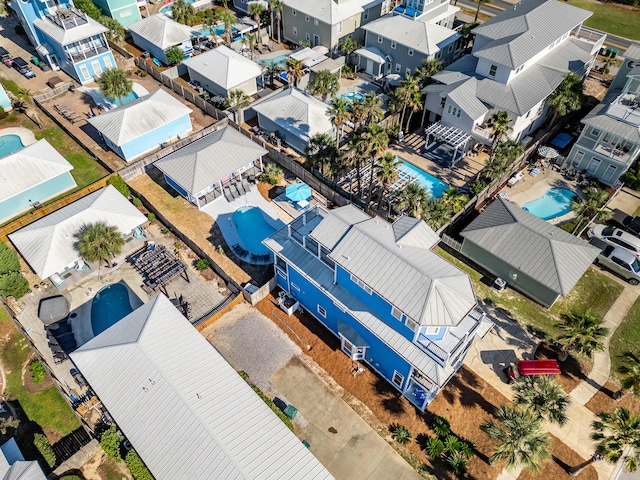 77 Mark St, Destin, FL 32541 - drone / aerial view of a pool area