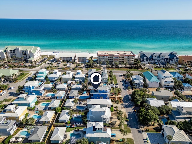 77 Mark St, Destin, FL 32541 - drone / aerial view of expansive coastline