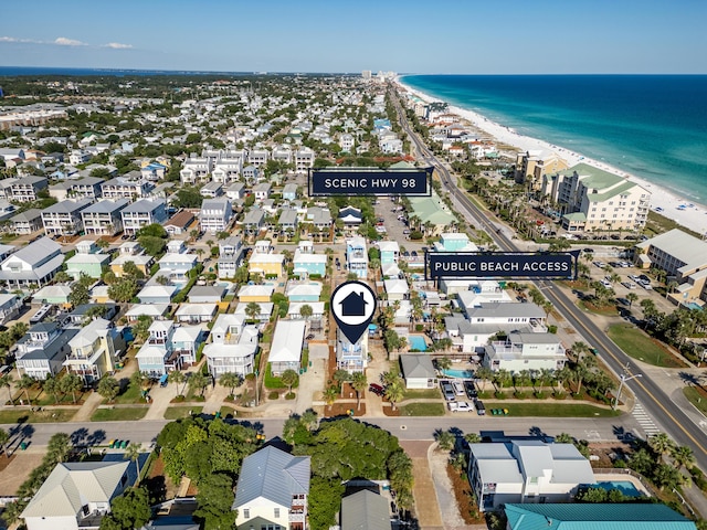 77 Mark St, Destin, FL 32541 - view of property location featuring extended coastline and nearby suburban area