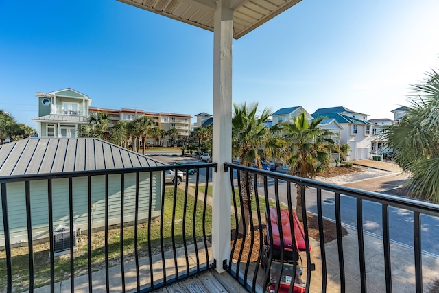 77 Mark St, Destin, FL 32541 - balcony with a residential view