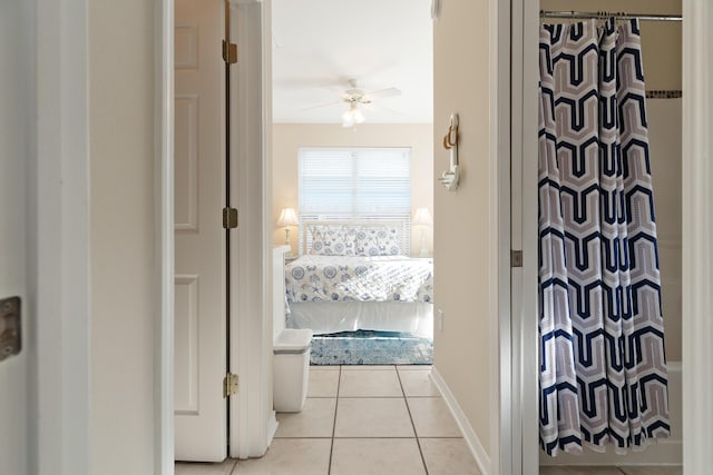 77 Mark St, Destin, FL 32541 - corridor with light tile patterned floors