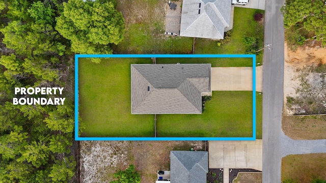 5414 Harmony Ln, Gulf Breeze, FL 32563 - view of subject property featuring property parcel outlined