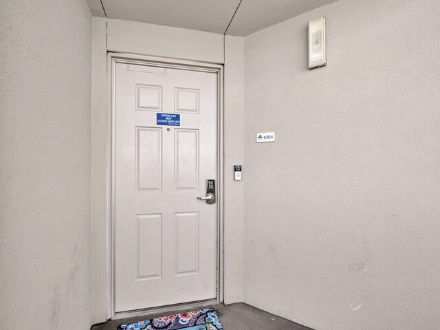 14825 Front Beach Rd Unit 1904, Panama City Beach, FL 32413 - property entrance with stucco siding