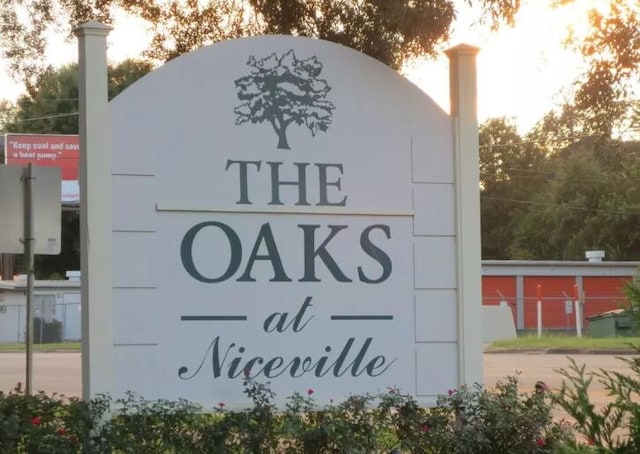 1501 N Partin Dr Unit 216, Niceville, FL 32578 - view of community / neighborhood sign