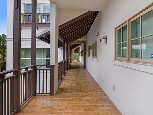 view of hallway