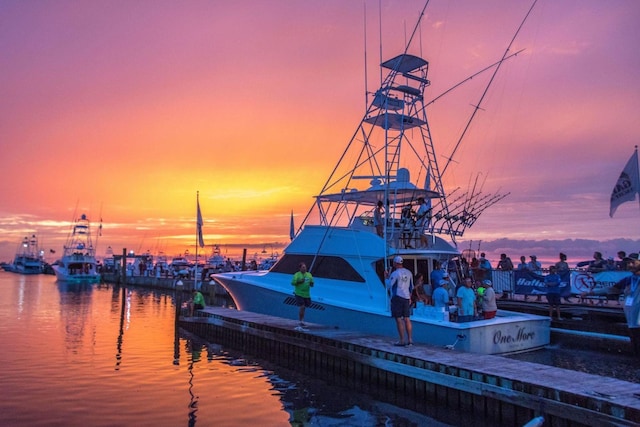 9800 Grand Sandestin Blvd Unit 5410/5412, Miramar Beach, FL 32550 - dock area featuring a water view