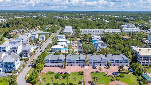 drone / aerial view
