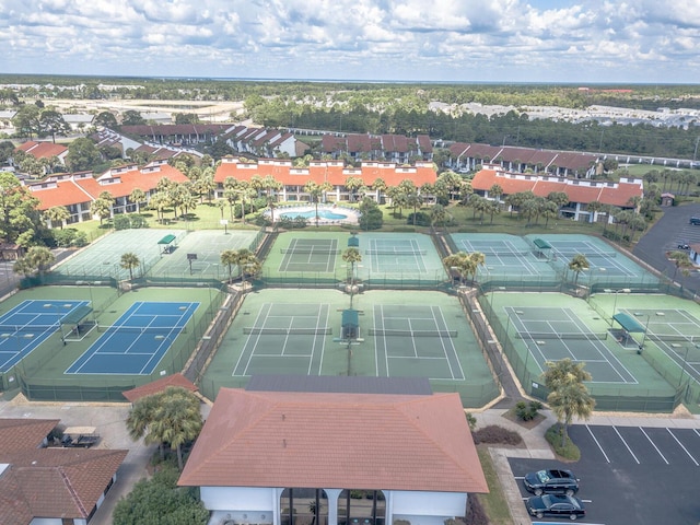 drone / aerial view